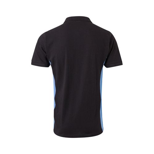 VL SUPAY. Polo piqué bicolore (180g/m²), manches courtes, en coton (60%) et polyester (40%)