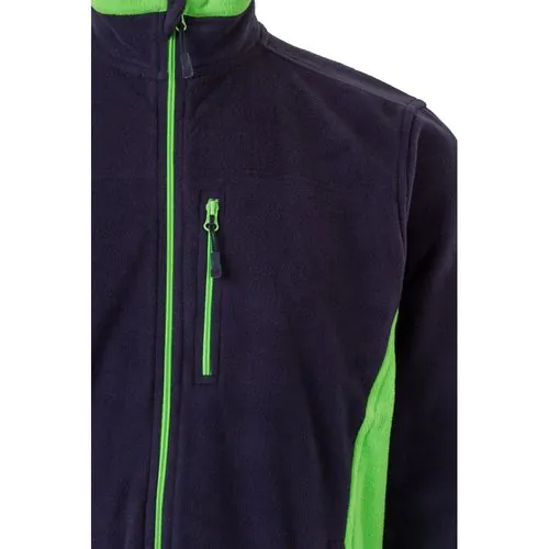 VL GERAS. Two-tone fleece jacket (220g/m²) in polyester (100%) VL GERAS. Two-tone fleece jacket (220g/m²) in polyester (100%)