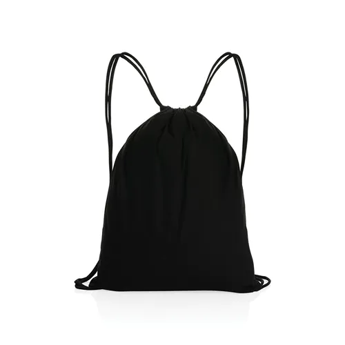 Impact AWARE™ recycled cotton drawstring backpack 145g Impact AWARE™ recycled cotton drawstring backpack 145g