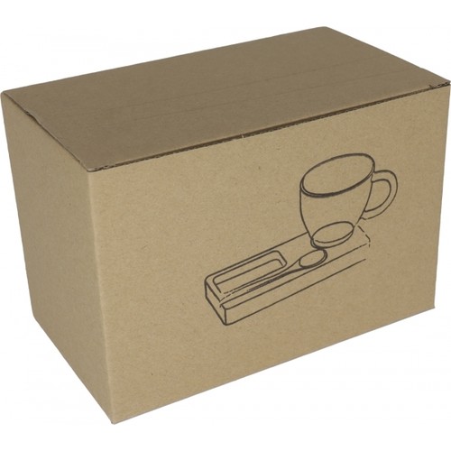 Tray with cup and spoon FORMOSA 150 ml Tray with cup and spoon FORMOSA 150 ml