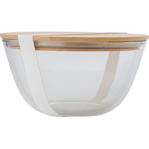 Glass salad bowl Isabeau