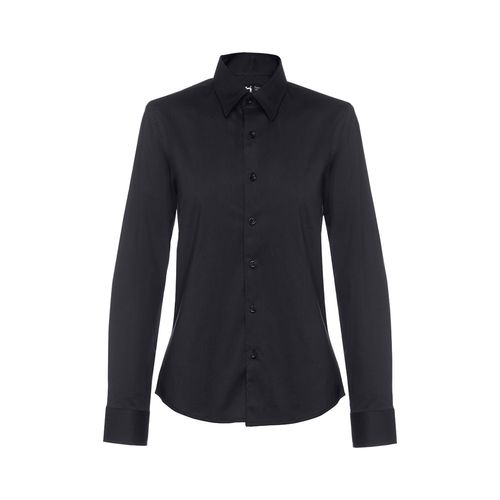 THC PARIS WOMEN. Camicia in popeline a maniche lunghe da donna THC PARIS WOMEN. Camicia in popeline a maniche lunghe da donna