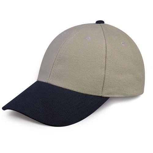 6 PANELS CAP IN 100% HEAVY BRUSHED COTTON