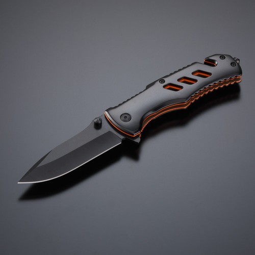 COUTEAU D'URGENCE EN ACIER REVÊTU DE TITANE OPTIMA COUTEAU D'URGENCE EN ACIER REVÊTU DE TITANE OPTIMA