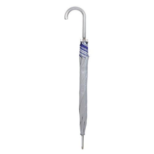 AUTOMATIC UMBRELLA SILVER/BLUE d=107 cm