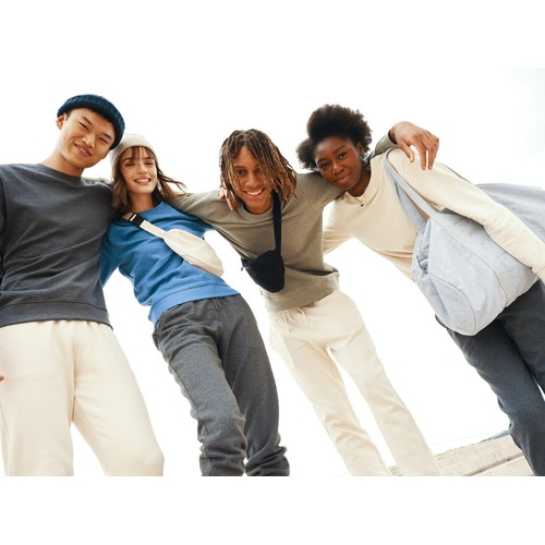 IQONIQ Denali gerecycled katoen sweater ongeverfd IQONIQ Denali gerecycled katoen sweater ongeverfd