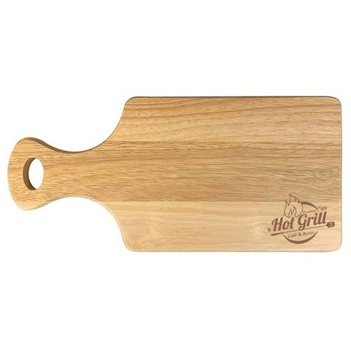 Hevea Wood Paddle Board (340x160mm) Hevea Wood Paddle Board (340x160mm)