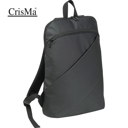CrisMa Rucksack mit schrägem Reißverschluss