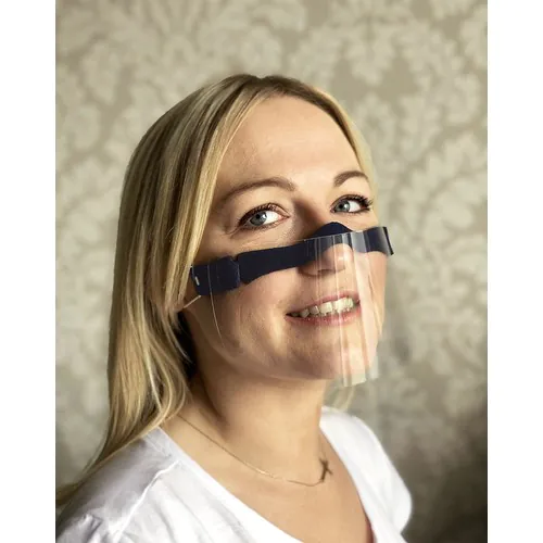HESTIA clear face shield-mask for mouth and nose