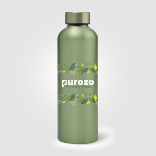 Astrid Trinkflasche Metallic aus recyceltem Edelstahl - 710 ml