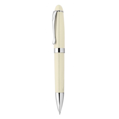 BALLPOINT PEN METAL - WHITE BALLPOINT PEN METAL - WHITE