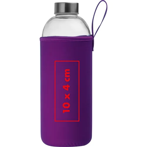1000 ml glass bottle with neoprene sleeve 1000 ml glass bottle with neoprene sleeve