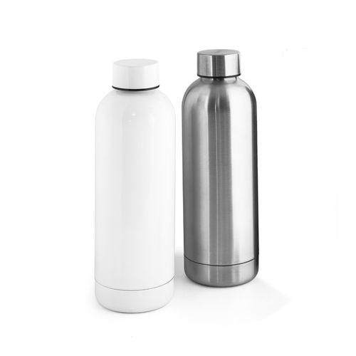 ODIN METTALIC. Bouteille en acier inoxydable recyclé à 90% 550 mL