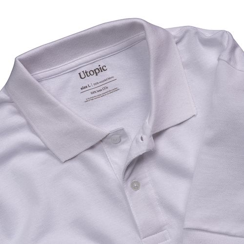 Polo 100% tessuto rigenerato