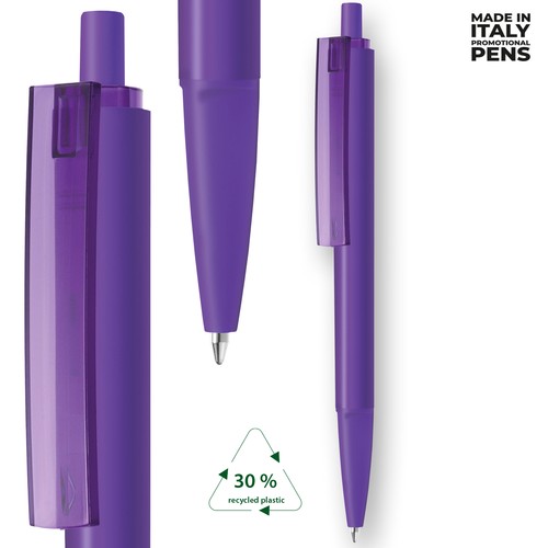 Penna a Sfera a scatto e-Venti Solid
