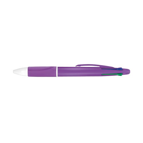 penna a sfera multicolore