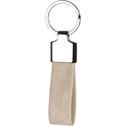 KEY CHAIN IN RPET AND METAL KEY CHAIN IN RPET AND METAL