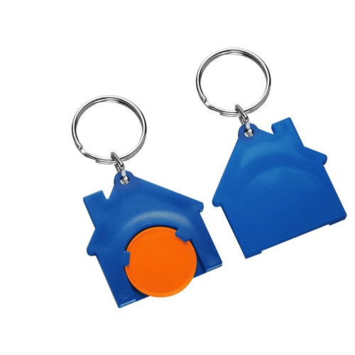 Chip holder with 1€ chip "house"