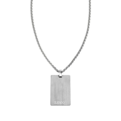 Zippo Square Pendant Necklace Zippo Square Pendant Necklace