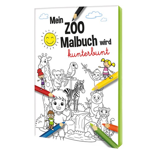 Cahier de dessin / set A6 - Zoo - Kit de dessin neutre Cahier de dessin / set A6 - Zoo - Kit de dessin neutre
