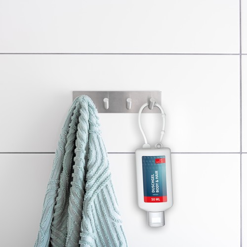 Shower Gel Ginger-Lime, 50 ml Bumper (frost), Body Label