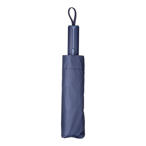 190T polyester folding umbrella with automatic opening, color-matched case