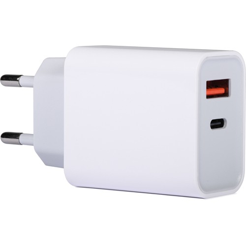 2 IN 1 USB 20W FAST PLASTIC CHARGER 2 IN 1 USB 20W FAST PLASTIC CHARGER