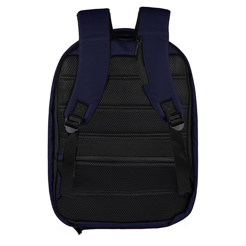 300D RPET ANTI-THEFT RPET RUCKSACK WITH USB CHARGE PORT