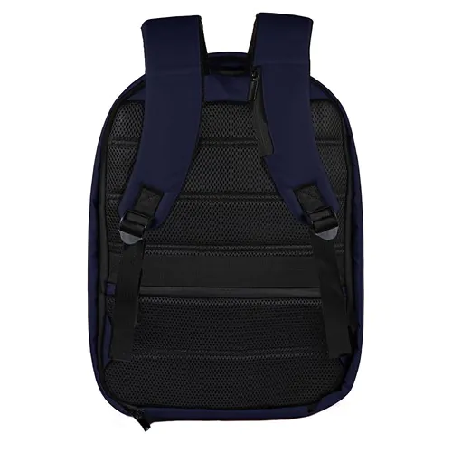 300D RPET ANTI-THEFT RPET RUCKSACK WITH USB CHARGE PORT