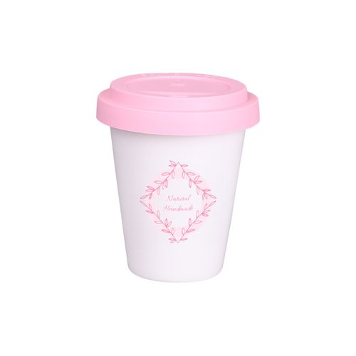 Beker Freedom Small Classic 200ml wit/roze Beker Freedom Small Classic 200ml wit/roze