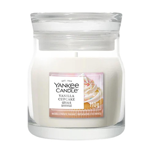 Yankee Candle Vanilla Cupcake Small Jar bougie parfumée Yankee Candle Vanilla Cupcake Small Jar bougie parfumée