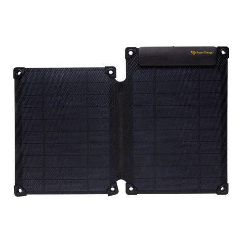 Solarpulse gerecycled plastic draagbaar solar panel 10W