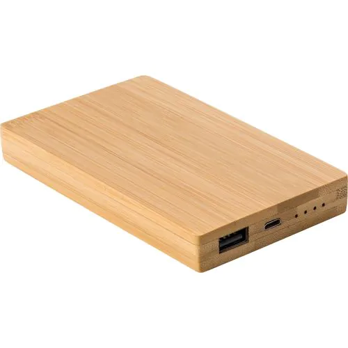 Power Bank in bamboo Ruby Power Bank in bamboo Ruby