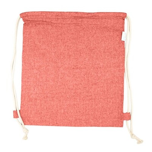 Recycled cotton and recycled polyester drawstring bag B'RIGHT | Jose Recycled cotton and recycled polyester drawstring bag B'RIGHT | Jose