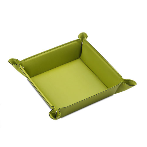 Valet-Tray, apple leather