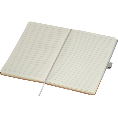 A5 notebook out of cork and felt