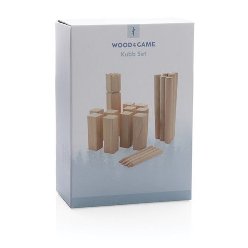 Houten kubb set Houten kubb set