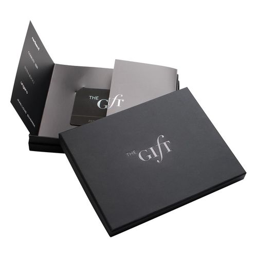 Carte The Gift Cristal (BLANC) Carte The Gift Cristal (BLANC)