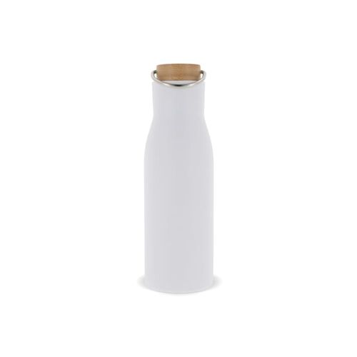 Botella térmica con tapón de bambú 500ml Botella térmica con tapón de bambú 500ml