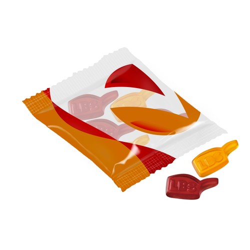 Vruchtengummies in speciale vormen Vruchtengummies in speciale vormen