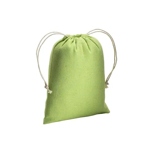 Recycled cotton gift bag, 150 g/m2, 15 x 20 cm