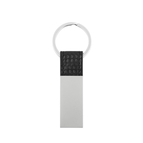 Metmaxx® key fob "RepresentativeMetal" CARBON black