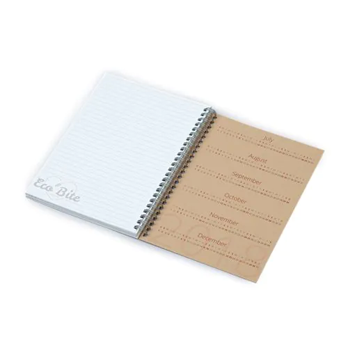 Blocco appunti in copertina morbida a spirale ECO