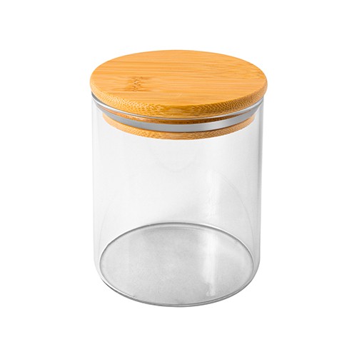 Glass jar with lid 400ml Scevola Glass jar with lid 400ml Scevola