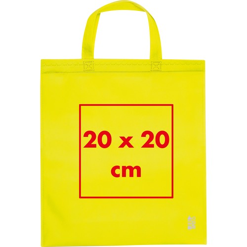 Shopping bag made of recycled non-woven Shopping bag made of recycled non-woven