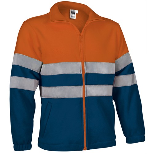 korte jas met reflecterende strepen