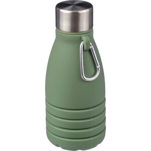Gourde pliable de 550 ml en silicone Erin Gourde pliable de 550 ml en silicone Erin