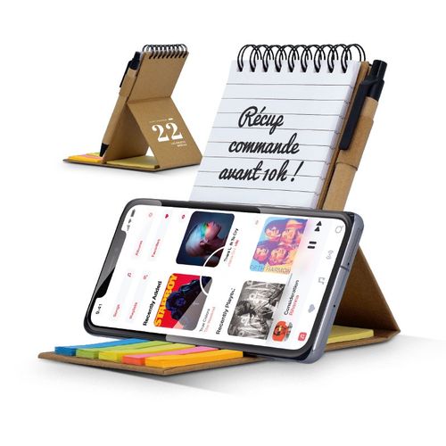 CARNET DE NOTES REPOSITIONNABLES & SUPPORT TELEPHONE CARNET DE NOTES REPOSITIONNABLES & SUPPORT TELEPHONE