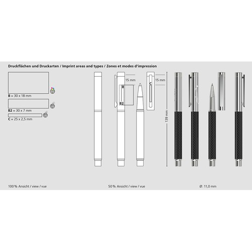 Unique rollerball carbon MMc Unique rollerball carbon MMc