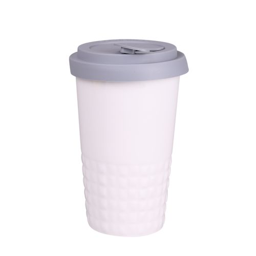 Mug Freedom Excellence Lock 280ml white/gray